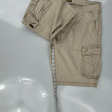 Lee Cargo Shorts - 34W 10L Beige Cotton
