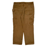 Wrangler Carpenter Pants - 38W 30L Brown Cotton