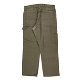 Carhartt Carpenter Trousers - 34W 30L Khaki Cotton