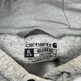 Age 16-18 Carhartt Hoodie - XL Grey Cotton Blend