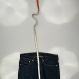 Levis 505 Jeans - 36W 30L Dark Wash Cotton
