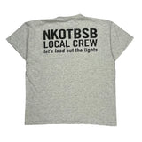 Nkotbsb Local Crew Harley Davidson Graphic T-Shirt - XL Gray Cotton