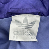 Adidas Windbreaker - Medium Blue Polyester