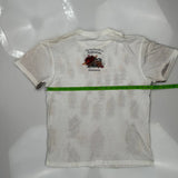 Harley Davidson Graphic T-Shirt - Medium White Cotton