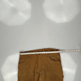Dickies Carpenter Trousers - 36W 30L Brown Cotton