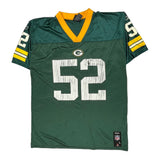 Green Bay Packers Reebok Nfl Football Jersey - Large Yellow Polyester