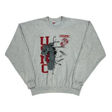USmc Soffe Graphic Sweatshirt - XL Grey Cotton
