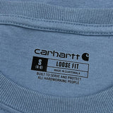 Carhartt T-Shirt - Small Blue Cotton