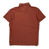 Tommy Hilfiger Polo Shirt - Medium Red Cotton