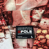 Southpole Graphic Short Sleeve Shirt - Large Multicoloured Polyester