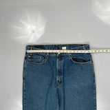 Levis 550 Jeans - 36W 32L Blue Cotton