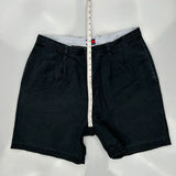 Tommy Hilfiger Shorts - 36W 8L Black Cotton