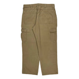 Wrangler Cargo Trousers - 36W 32L Khaki Cotton