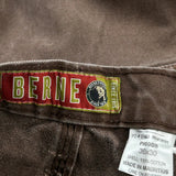 Berne Carpenter Trousers - 36W 30L Brown Cotton