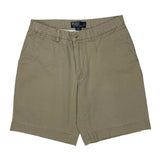 Polo By Ralph Lauren Chino Shorts - 32W 7L Khaki Cotton