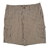 Timberland Checked Cargo Shorts - 36W 11L Multicoloured Cotton