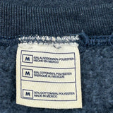 Blank Fruit Of The Loom Sweatshirt - Medium Blue Cotton Blend