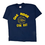 Oak Ridge Lady Trojans Hanes Graphic T-Shirt - XL Navy Cotton Blend