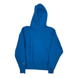 Reverse Weave Champion Hoodie - Medium Blue Cotton