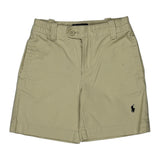 Age 5 Polo By Ralph Lauren Chino Shorts - X-Smallw 5L Beige Cotton