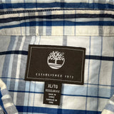 Timberland Checked Shirt - XL White Cotton