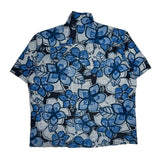 Aloha Republic Floral Hawaiian Shirt - XL White Cotton