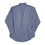 Ralph Lauren Checked Shirt - Medium Blue Cotton