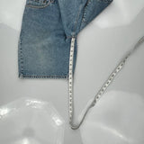 Levis Denim Shorts - 32W 9L Blue Cotton