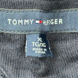 Tommy Hilfiger Striped Sweater - XL Navy Cotton