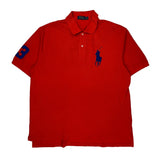 Big Pony Polo By Ralph Lauren Polo Shirt - XL Red Cotton