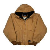 Walls Workwear Bomber Jacket - Large Brown Cotton