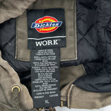 Dickies Jacket - XL Brown Cotton