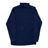 Polo By Ralph Lauren Long Sleeve T-Shirt - Large Navy Cotton