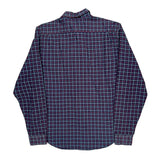 Lacoste Checked Shirt - Medium Blue Cotton