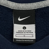 Fbi Nike Sweatshirt - Large Blue Cotton