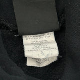 Thrasher Spellout Hoodie - Small Black Cotton