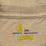 Original Fit Carhartt T-Shirt - 2XL Brown Cotton