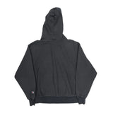 Reverse Weave Champion Hoodie - Large Gray Cotton