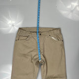 Dickies Trousers - 34W 30L Beige Cotton