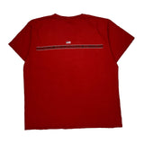 Polo By Ralph Lauren Spellout T-Shirt - 2XL Red Cotton