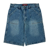 Reserve Denim Shorts - 34W 11L Blue Cotton
