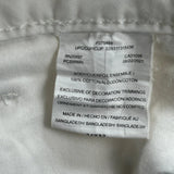 Dickies Double Knee Carpenter Trousers - 34W 32L White Cotton