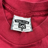 Lee T-Shirt - XL Red Cotton