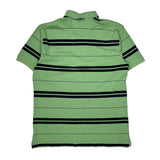 Tommy Hilfiger Striped Polo Shirt - XL Black Cotton