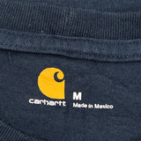 Virginia Natural Gas Logo Carhartt Long Sleeve T-Shirt - Medium Blue Cotton