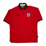England Umbro Football Football Shirt - XL Red Polyester