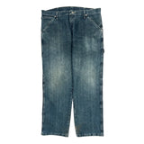 Wrangler Carpenter Jeans - 36W 30L Blue Cotton Blend