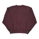 90'S Blank Russell Athletic Sweatshirt - 2XL Burgundy Cotton Blend