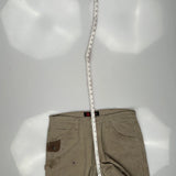 Unbranded Double Knee Carpenter Pants - 36W 32L Khaki Cotton