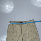 Chaps Ralph Lauren Chinos - 36W 28L Beige Cotton